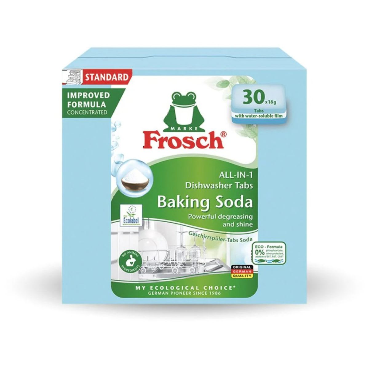 Frosch Tabletas Lavavajillas Todo en 11