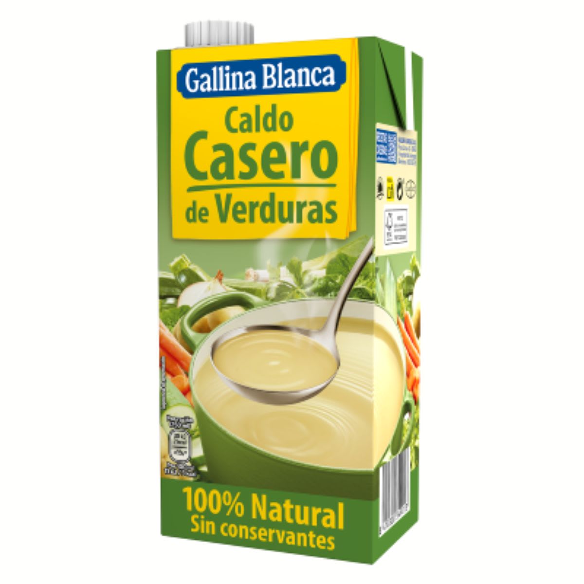 Gallina Blanca Caldo Casero de Verdura 1 L1