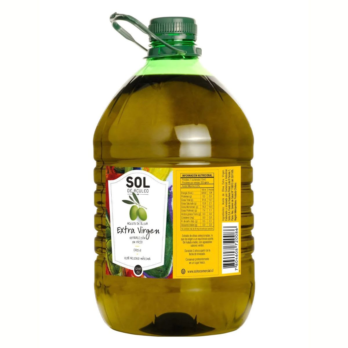 Sol de Aculeo Aceite de Oliva Extra Virgen Blend2
