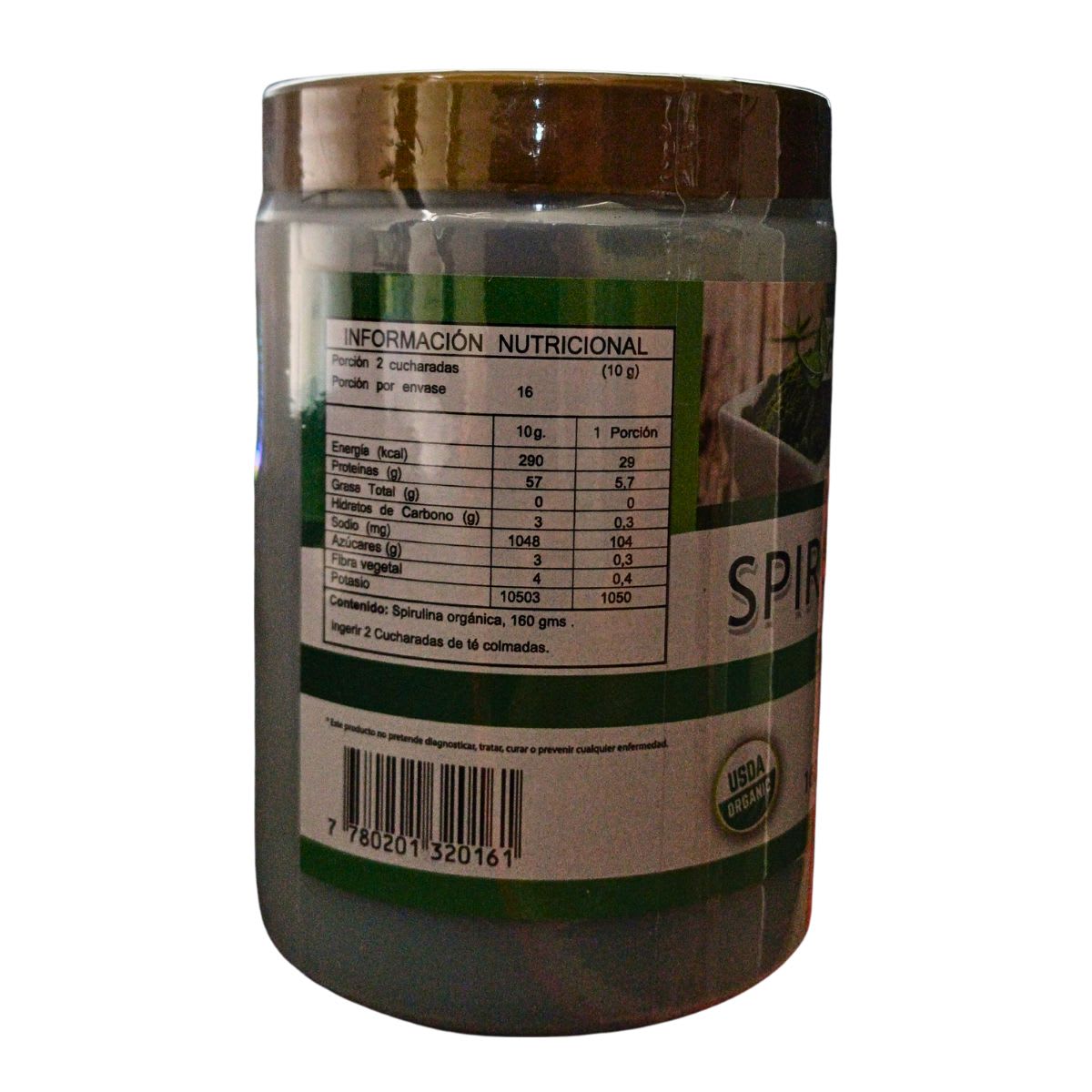 FNL Spirulina Maxima en Polvo 160 g2