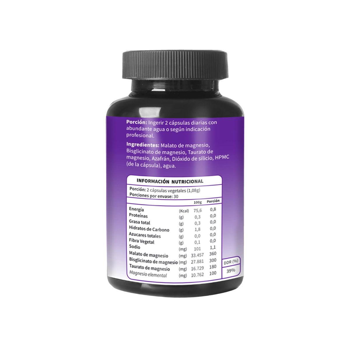 Ortomolecular Ultra Magnesio Triple 60 caps2