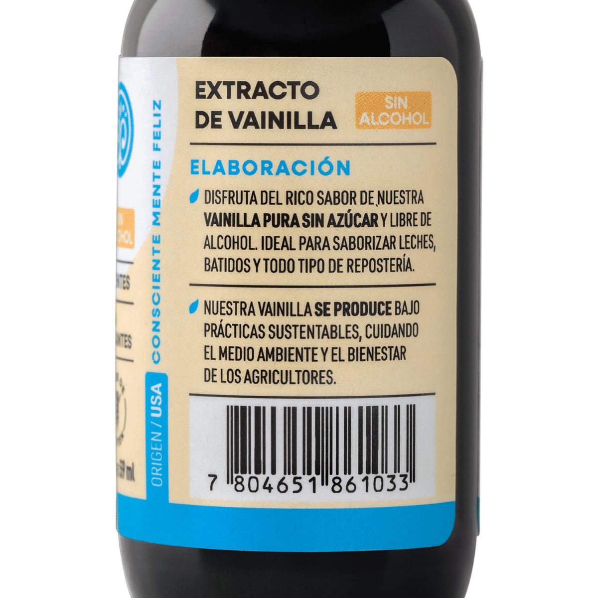 Manare Extracto de Vainilla Sin Alcohol 59 mL3