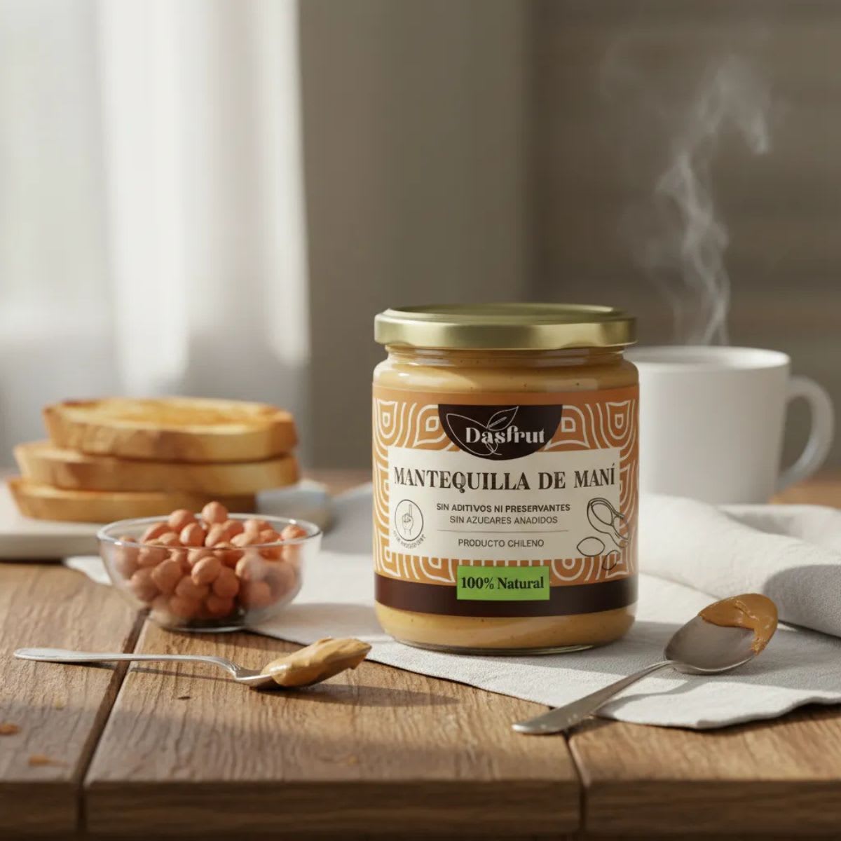 Dasfrut Mantequilla De Mani 410 g2