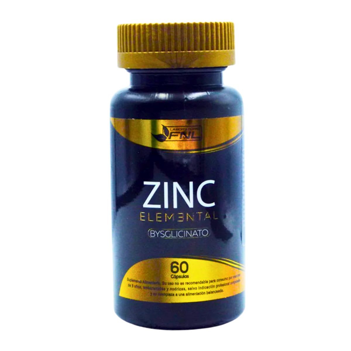 FNL Zinc Elemental 60 capsulas2