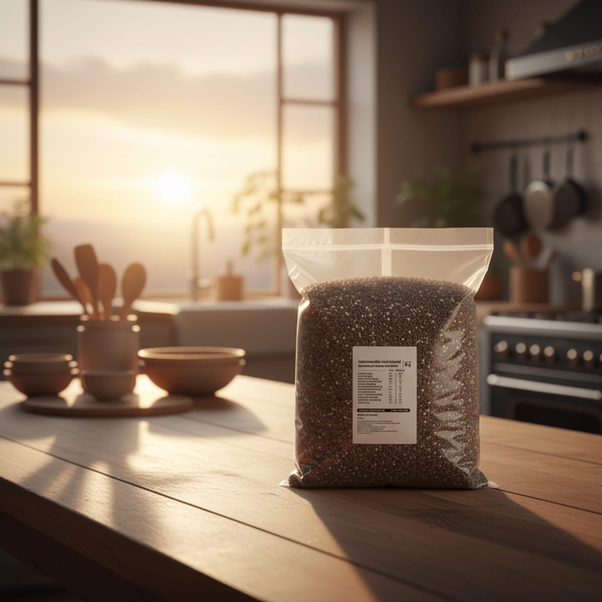 Semillas De Chia Naturales Caja De 10 Kg Por Mayor3