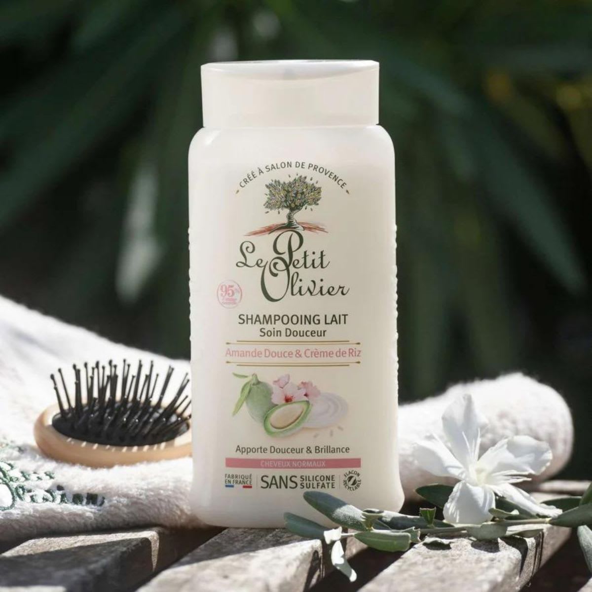Le Petit Olivier Shampoo Cabello Normal Almendra Dulce2