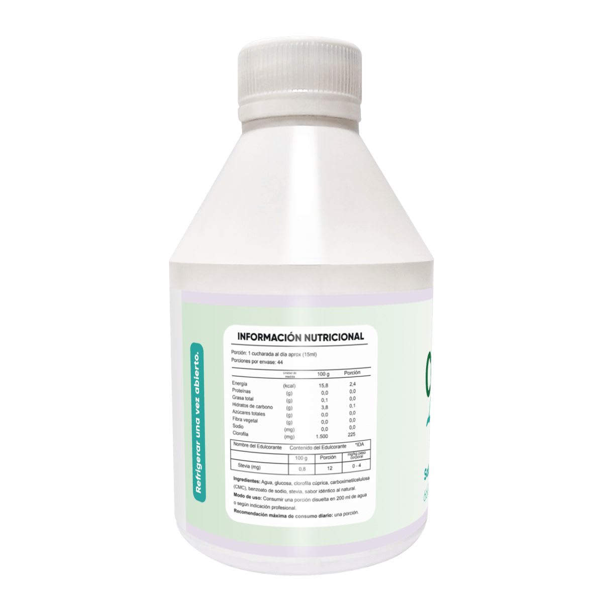 FNL Clorofila Liquida Sabor Menta 660 mL2