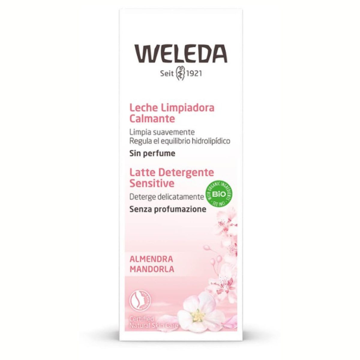 Weleda Almendra Leche Limpiadora Calmante Facial2