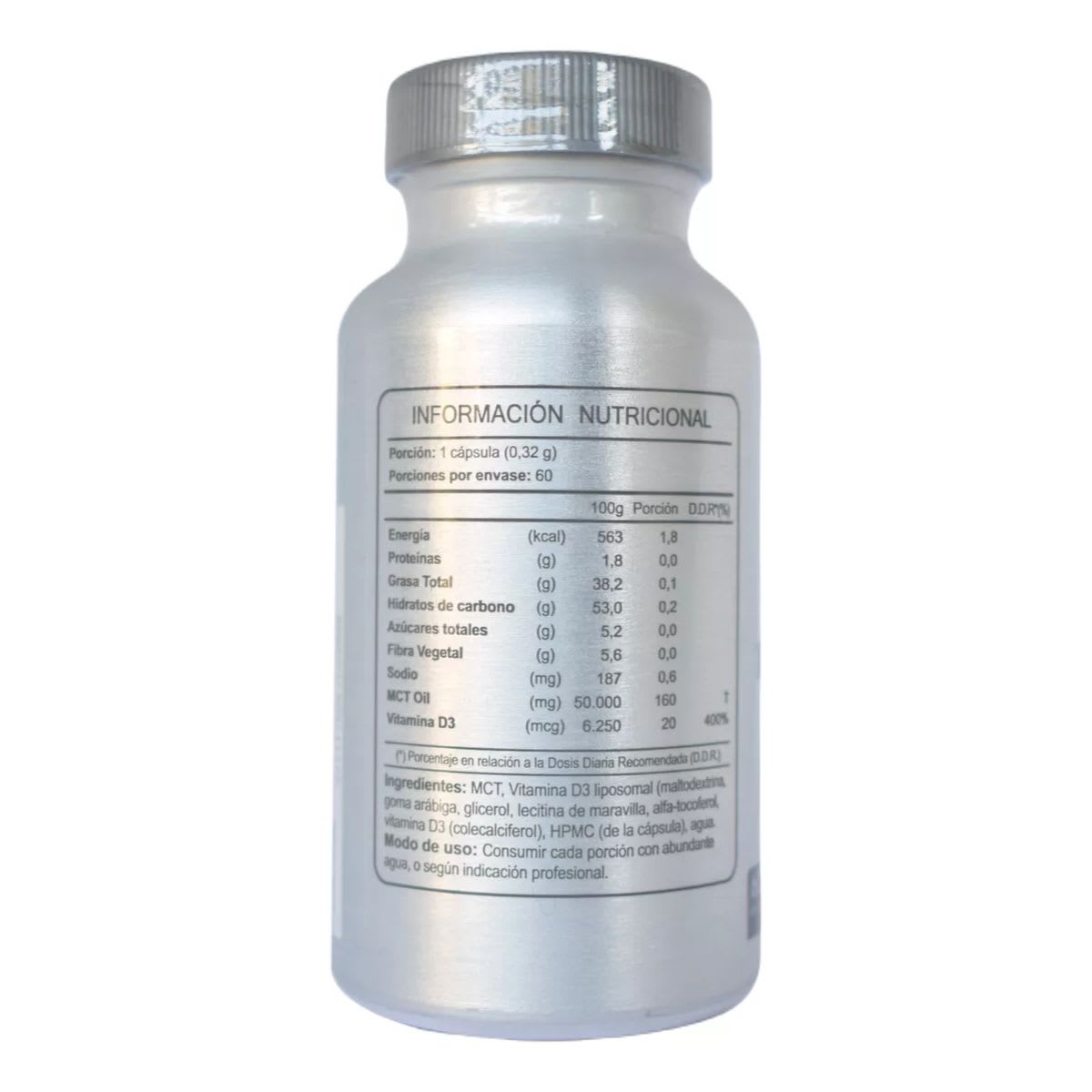 FNL Vitamina D3 Liposomal 800 UI 60 capsulas2