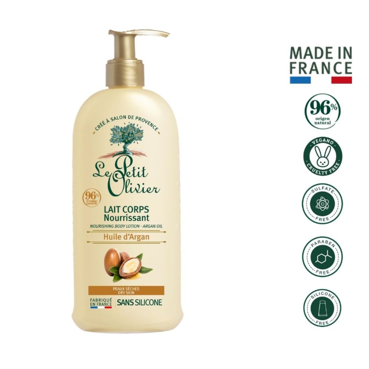 Le Petit Olivier Locion Corporal Nutritiva Con Aceite de Argan2