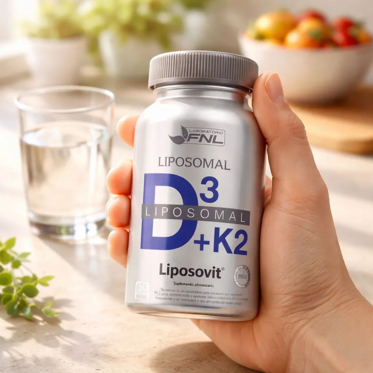 FNL Vitamina D3 + K2 Liposomal2
