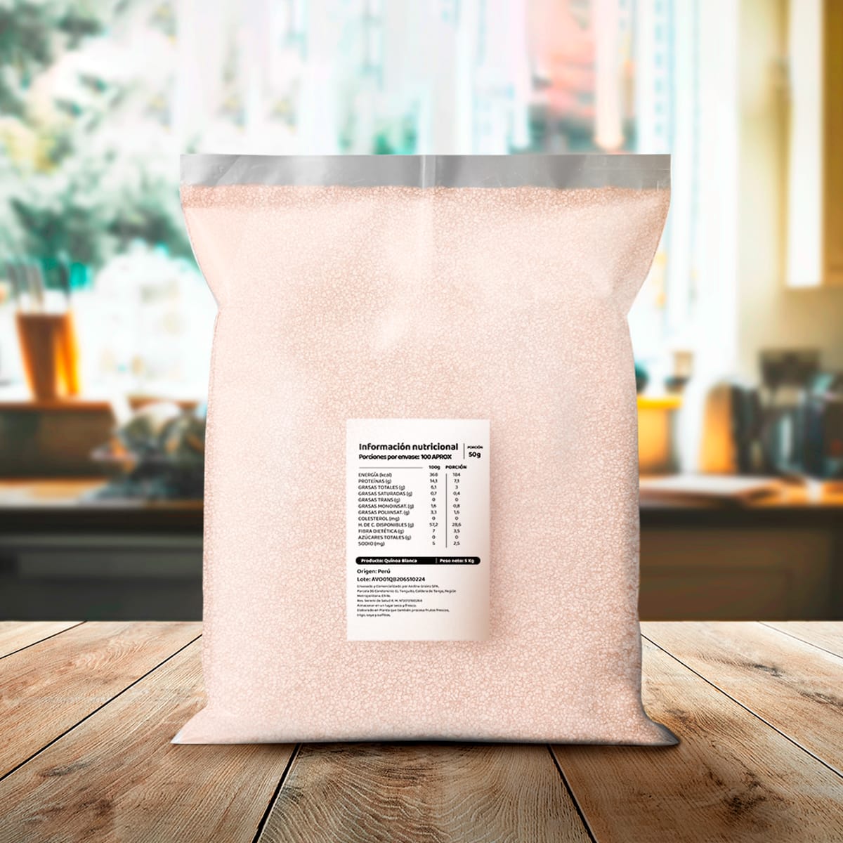 Quinoa Blanca Bolsa 5 Kg2