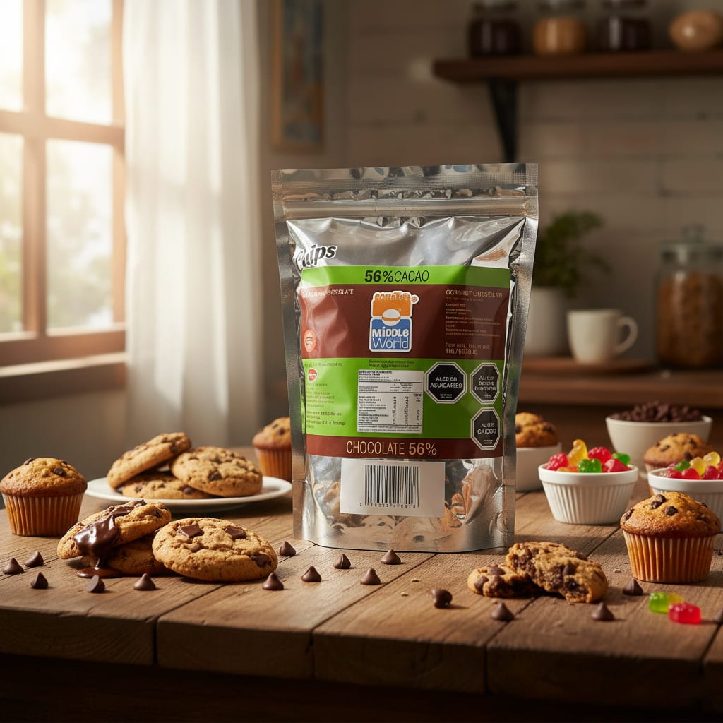 Chips de Chocolate 56% Cacao9