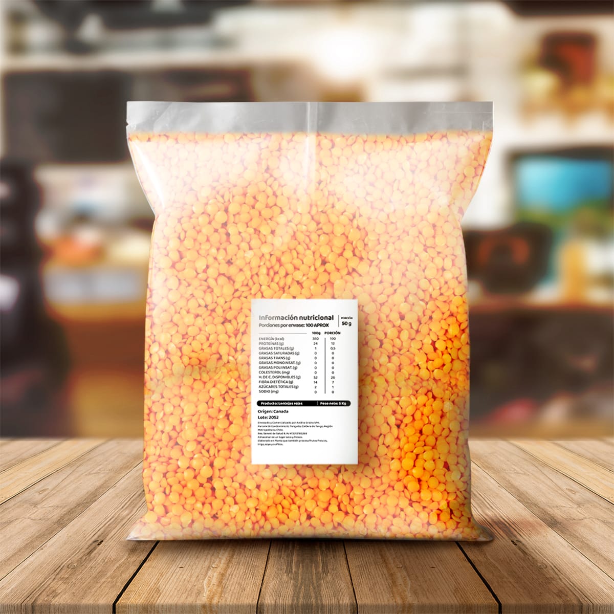 Lentejas Rojas Caja De 10 Kg Por Mayor2
