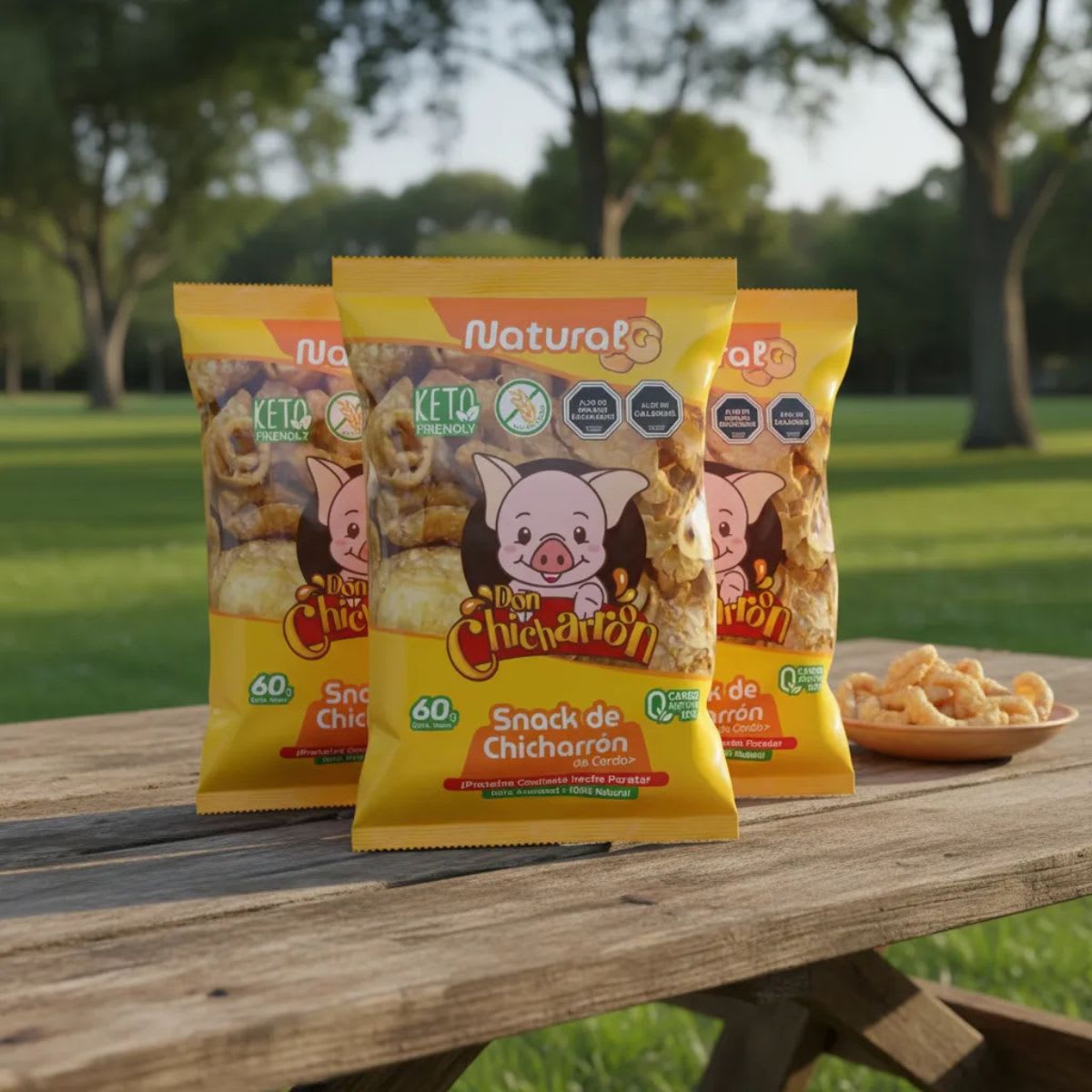 3-Pack Don Chicharroon Chicharron de Cerdo Natural3