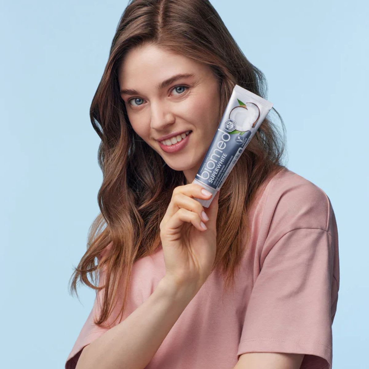 Biomed Pasta Dental Blanqueadora Sin Fluor Superwhite Fortalecedor del esmalte2