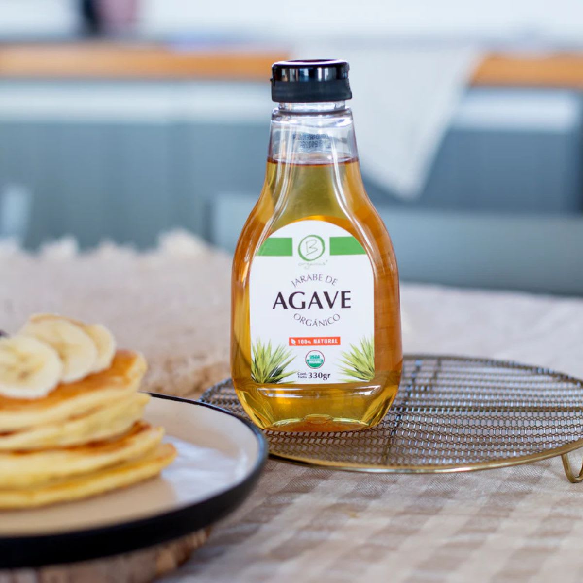 Be Organics Jarabe de Agave Organico 330 mL2