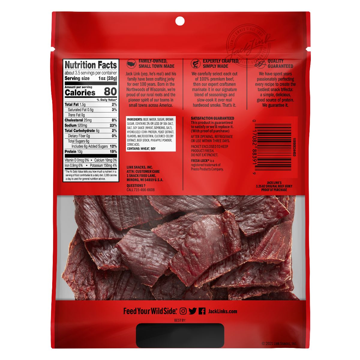 Jack Links Jerky Original 25 g2