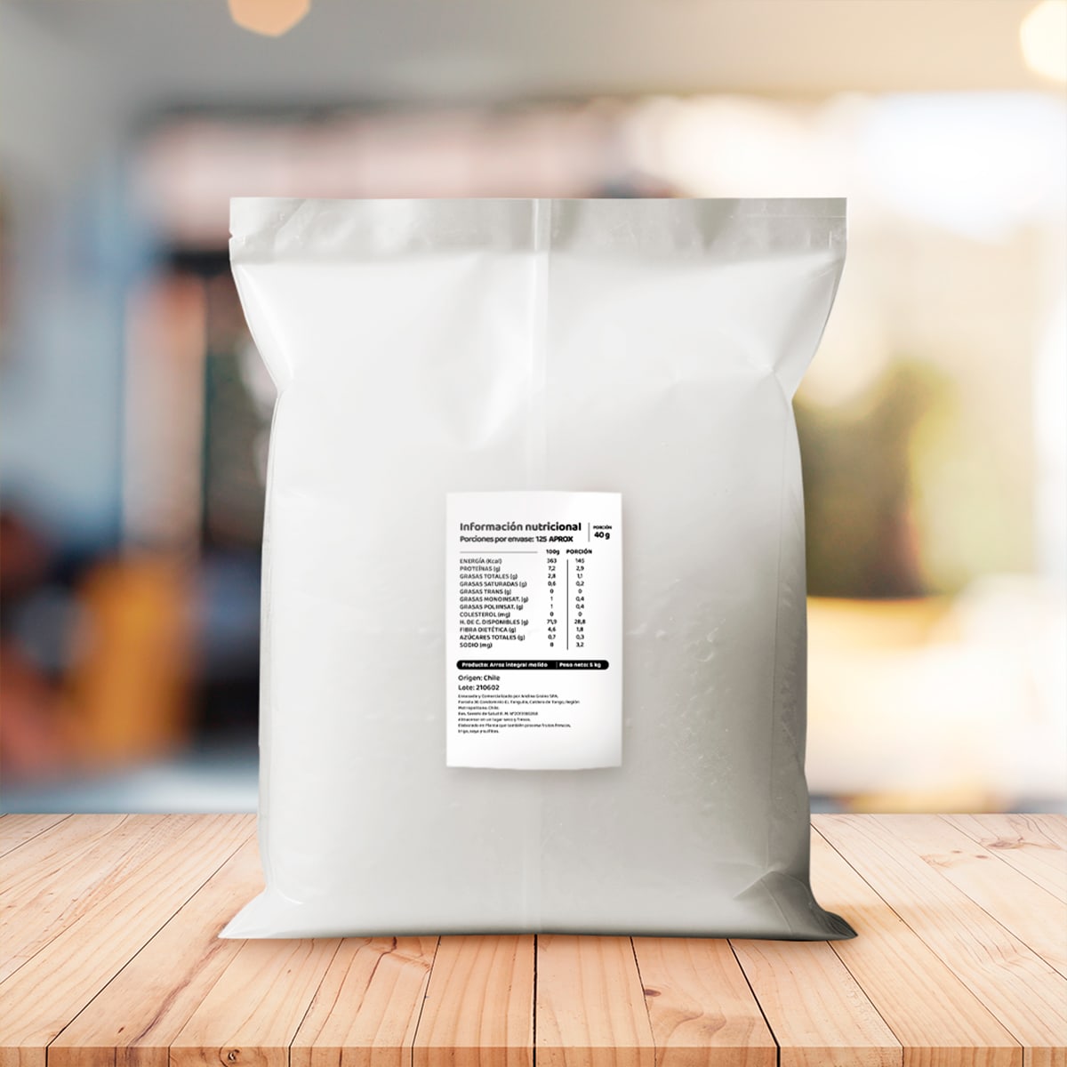 Harina De Arroz Integral Caja De 10 Kg Por Mayor3