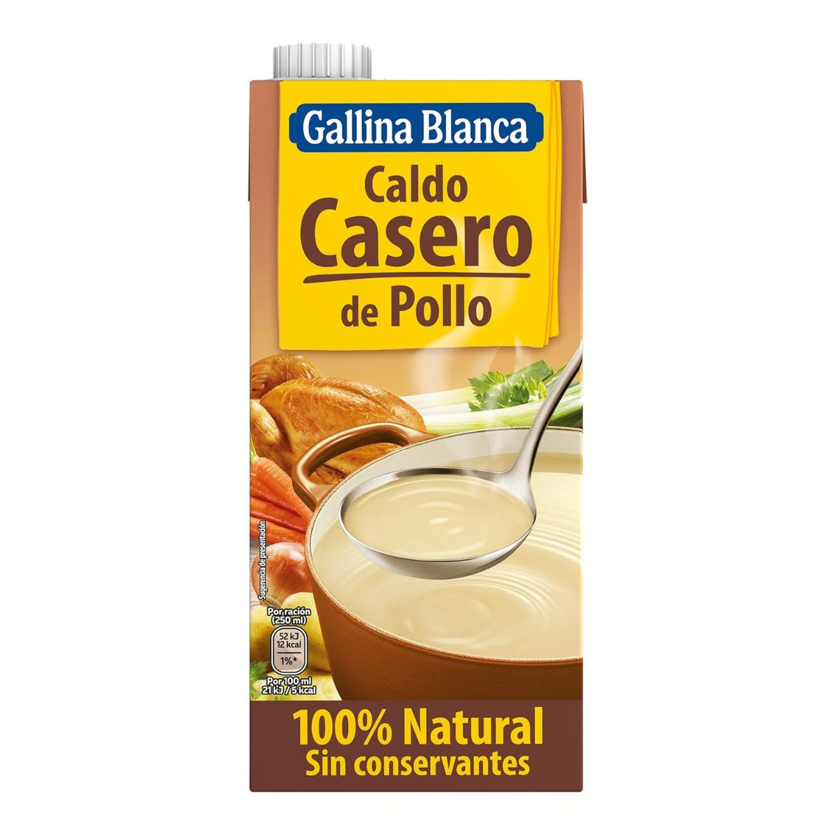 Gallina Blanca Caldo Casero de Pollo2