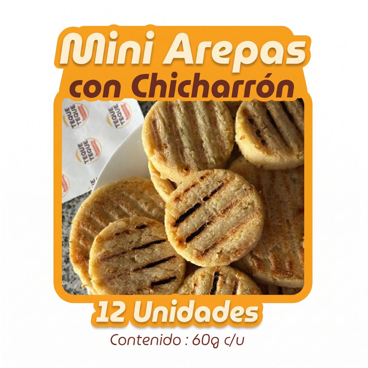 Don Chicharroon Mini Arepas con Chicharron2