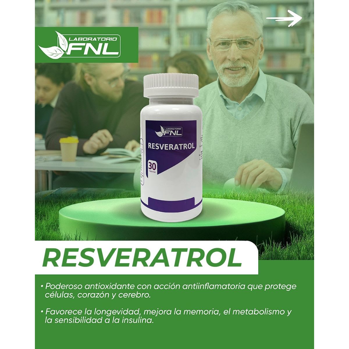 FNL Resveratrol 400 mg 30 caps2