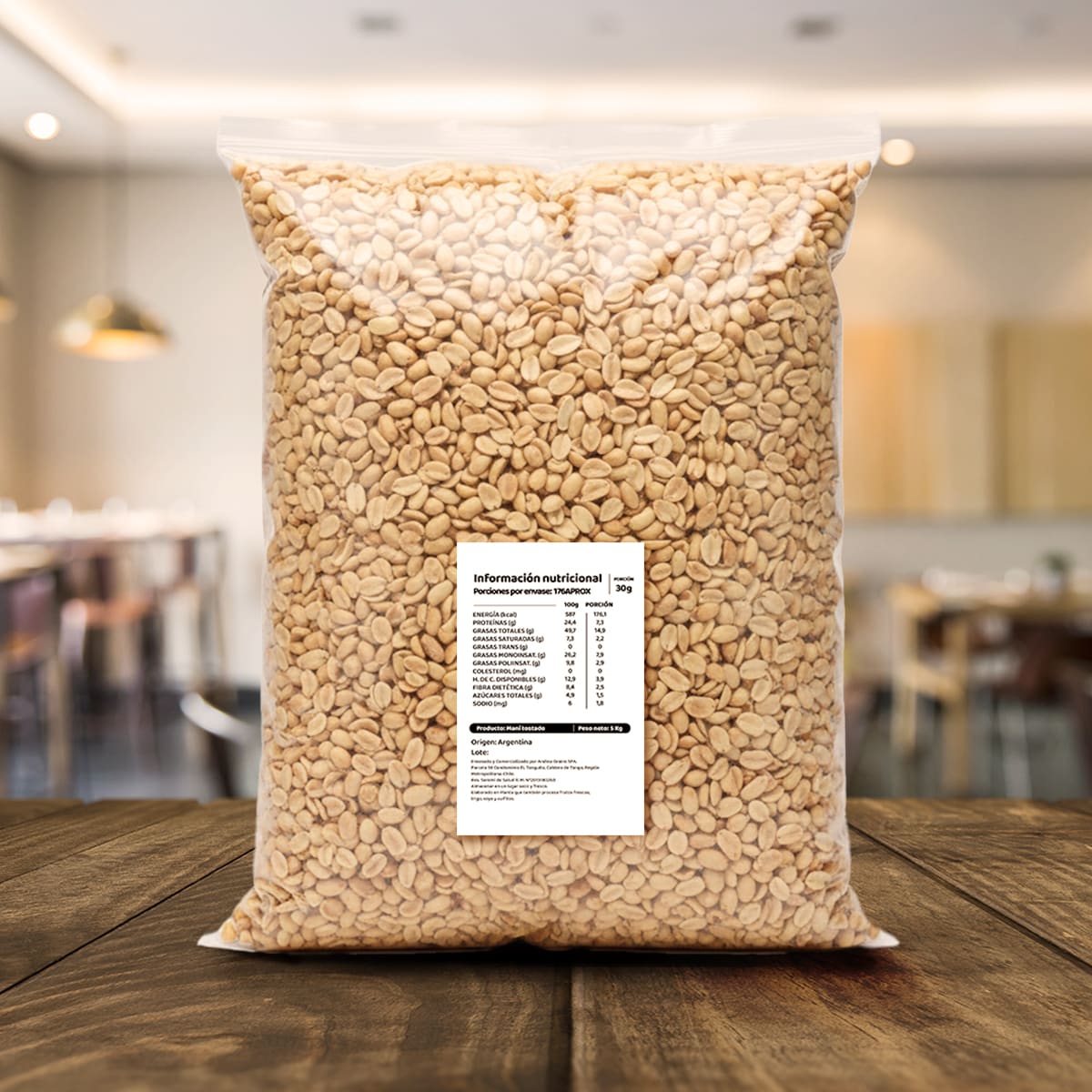 Mani Tostado Sin Sal Caja De 10 Kg Por Mayor3