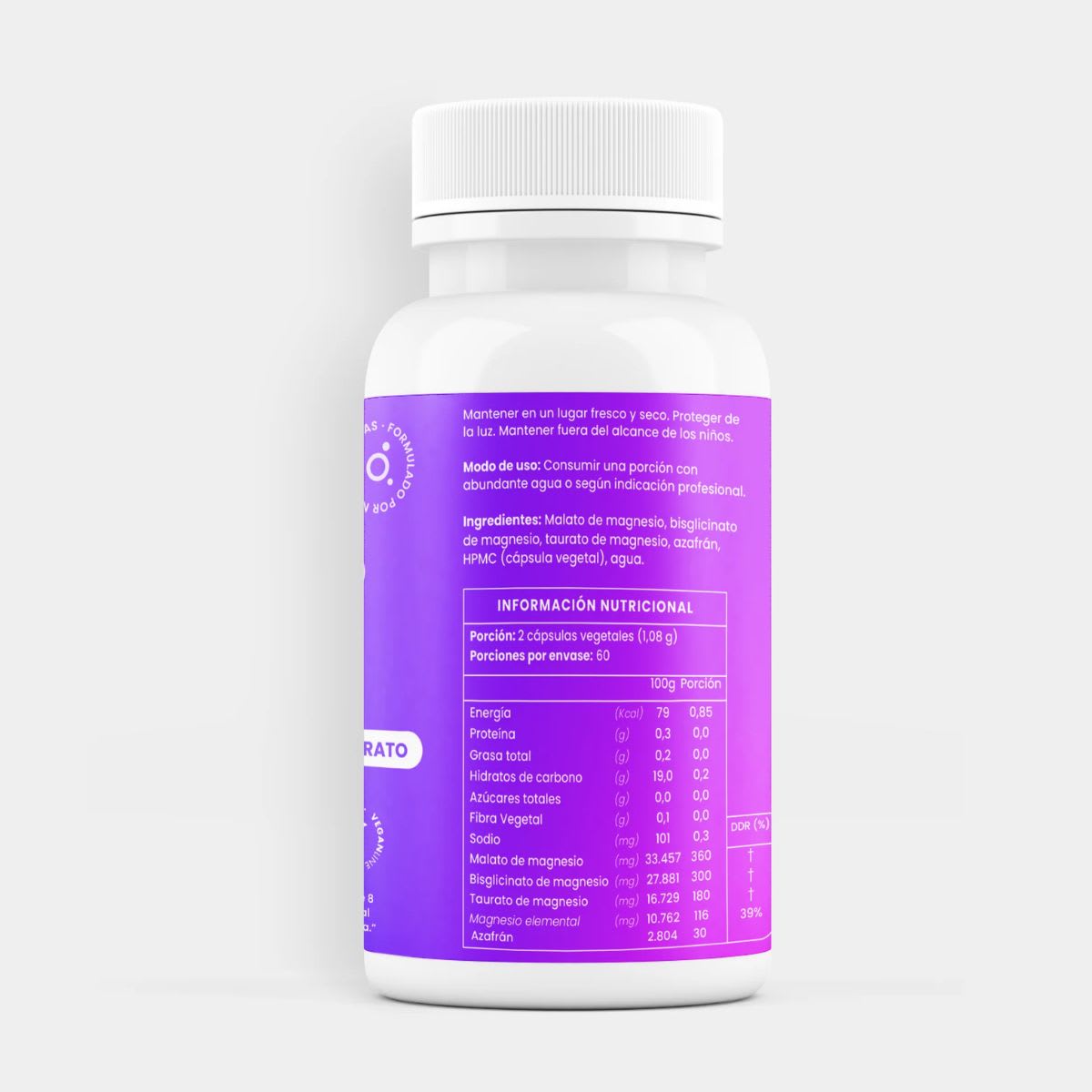 Ortomolecular Ultra Magnesio Triple 60 caps2