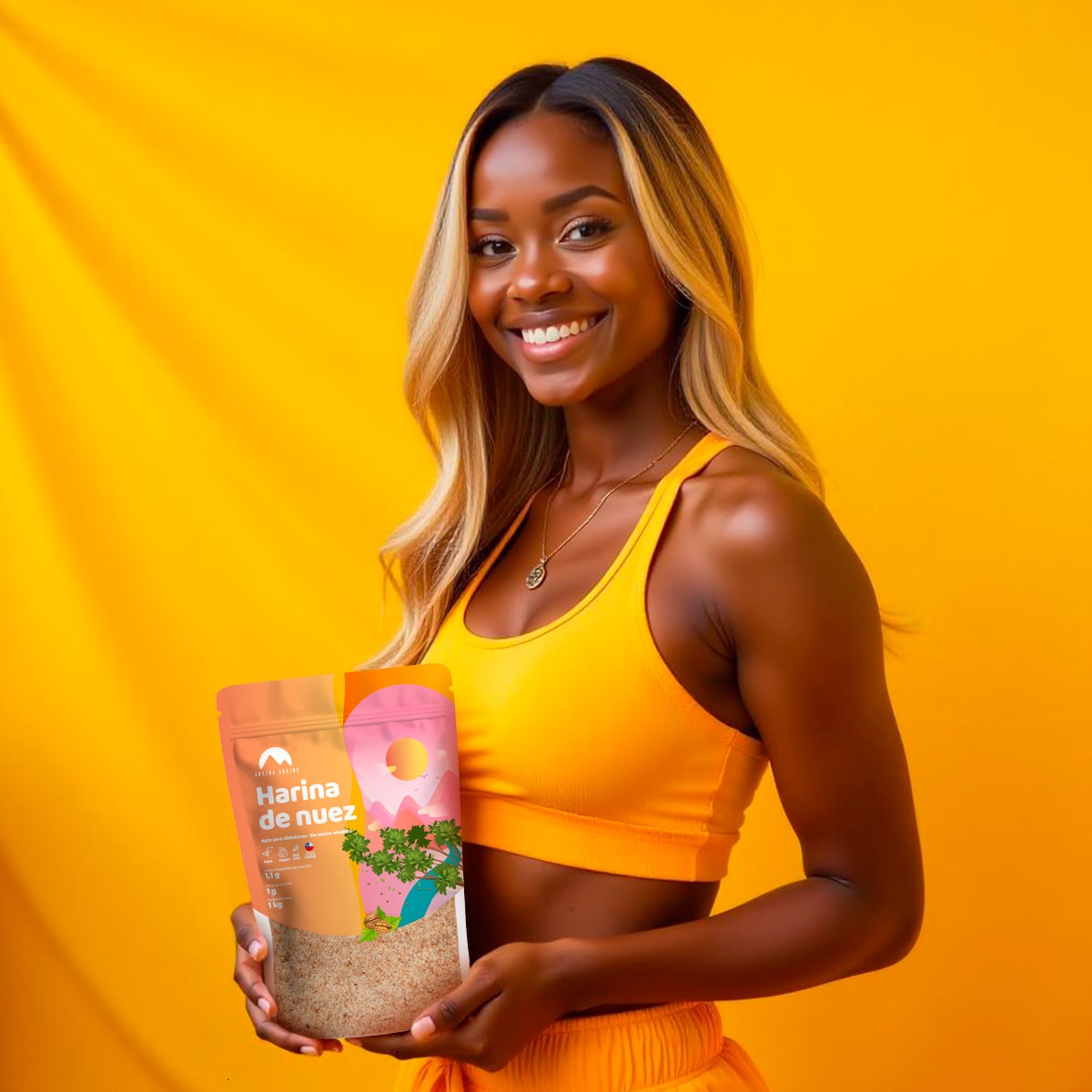 Harina De Nuez 1 Kg Andina Grains3