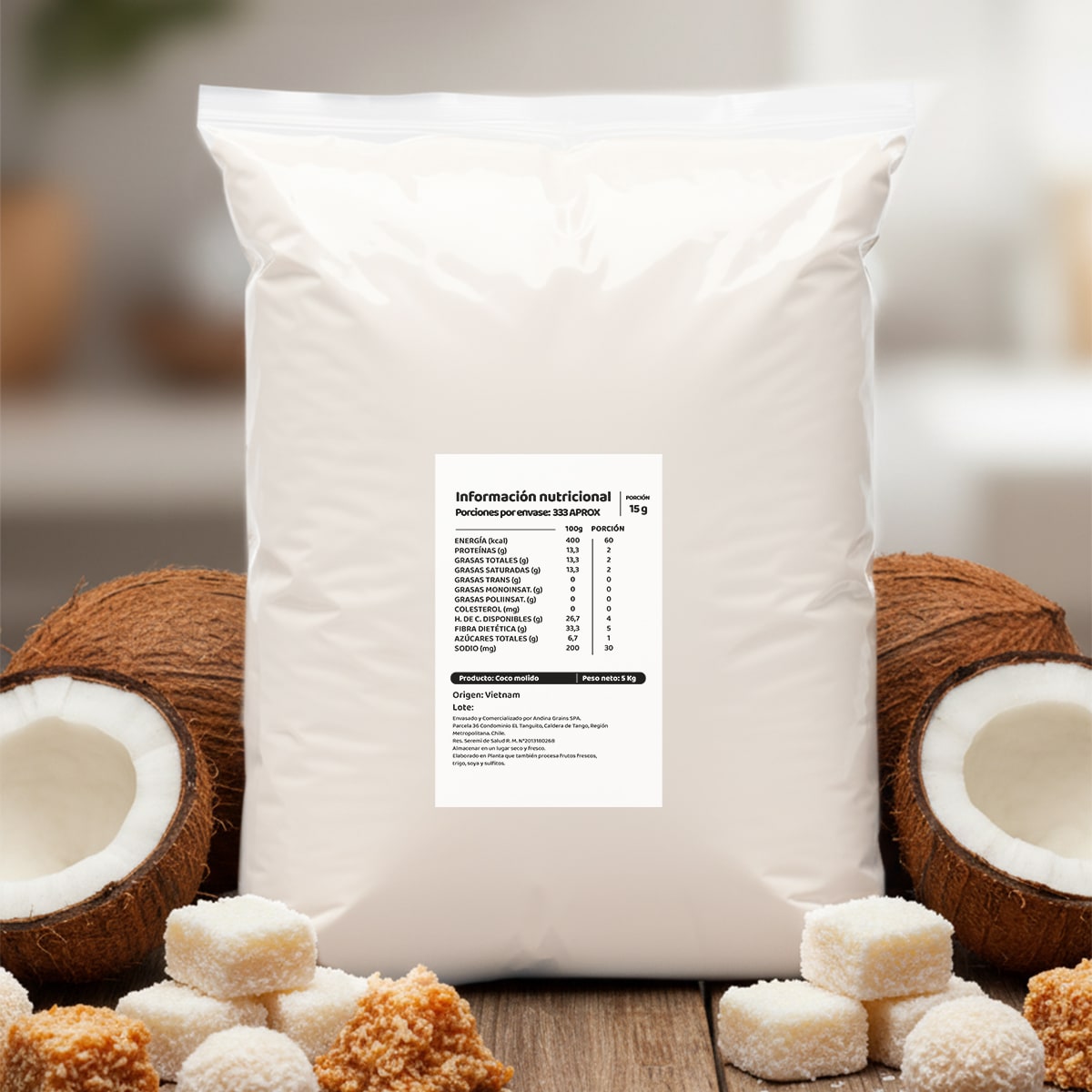 Harina de Coco 5 Kg3