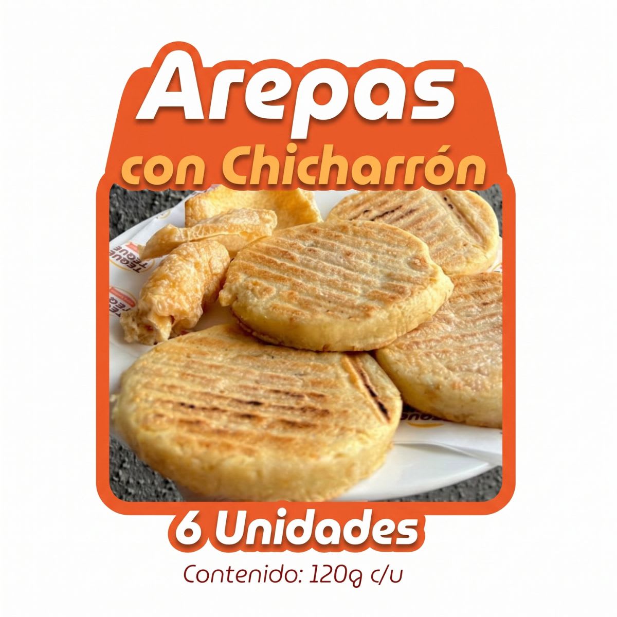 Don Chicharroon Arepas de Chicharron2
