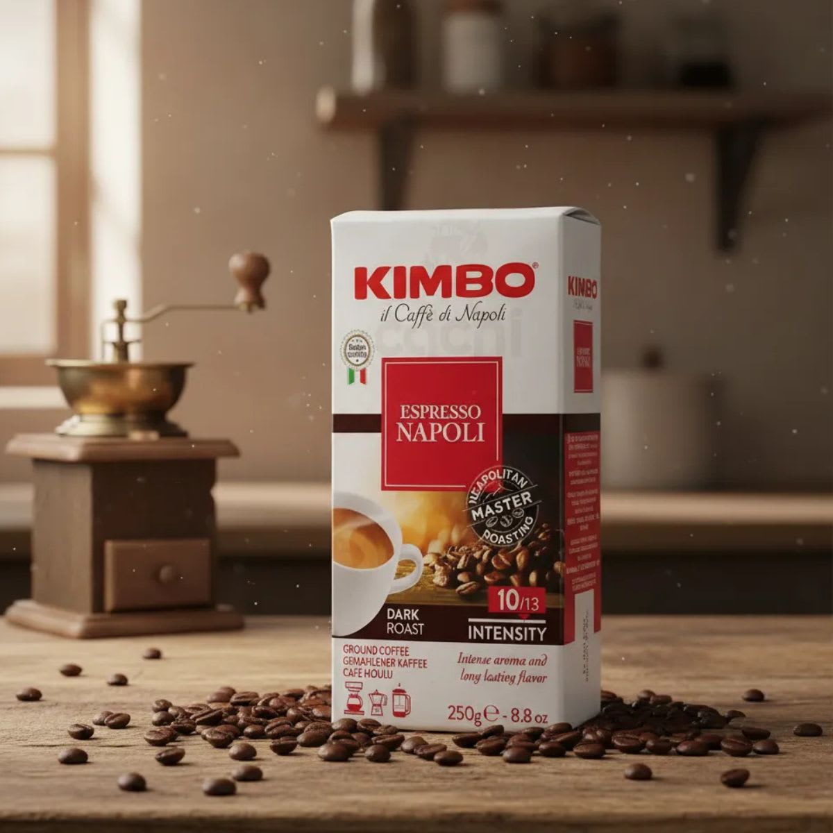 Kimbo Café Molido Espresso Napoli 250g3