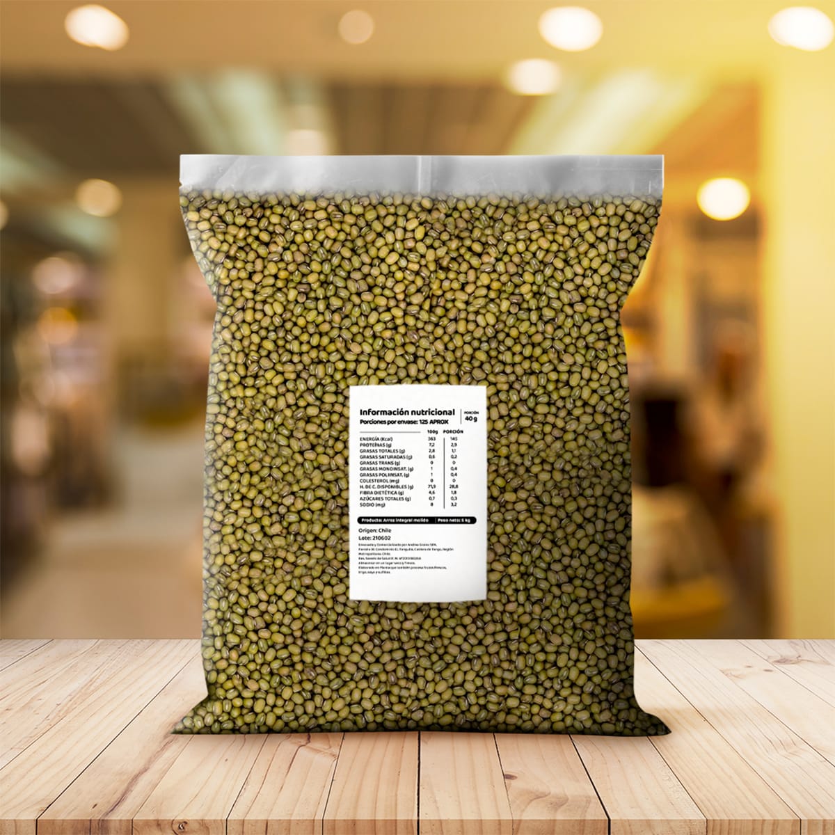 Porotos Mung 10 Kg Andina Grains3