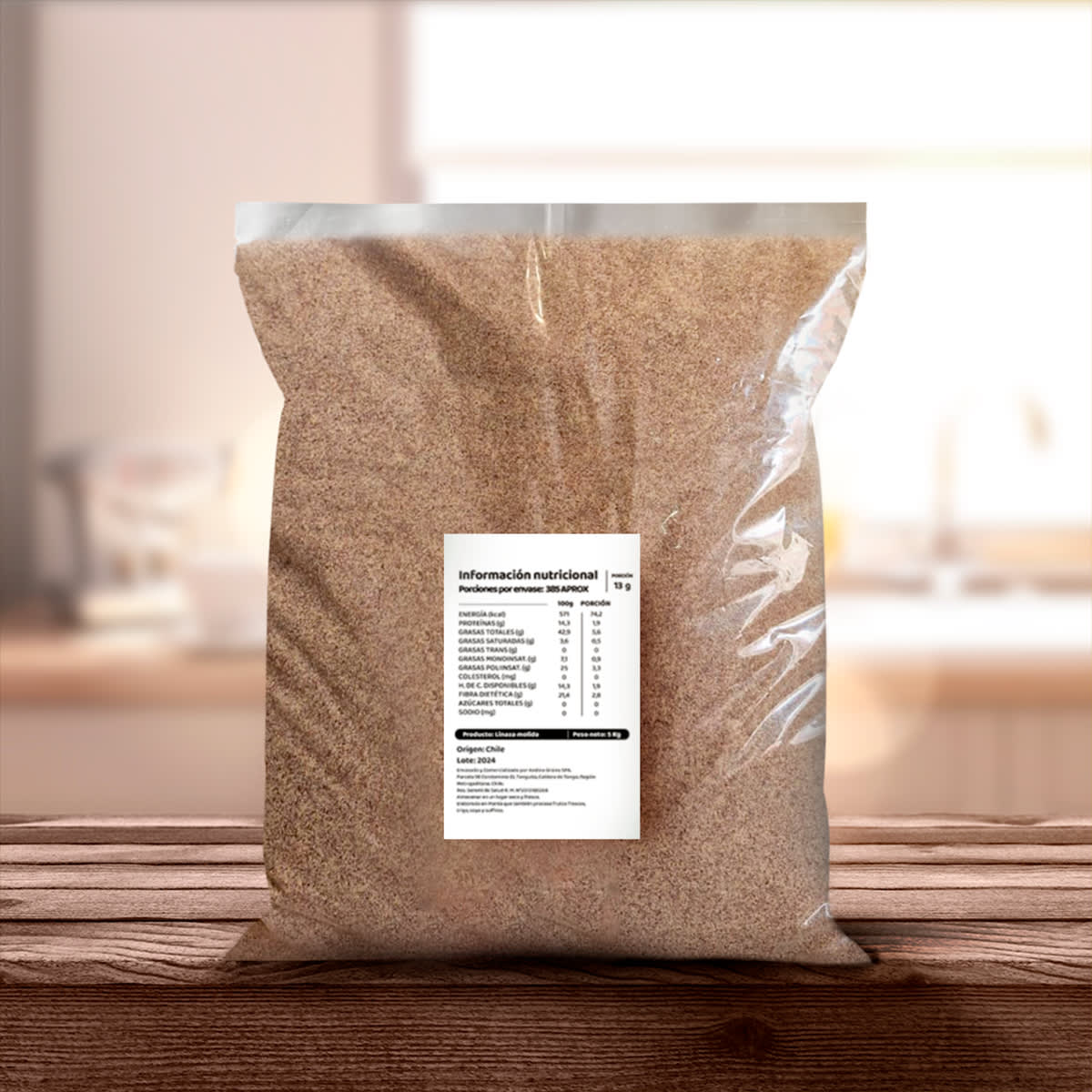 Harina De Linaza Bolsa 5 Kg3
