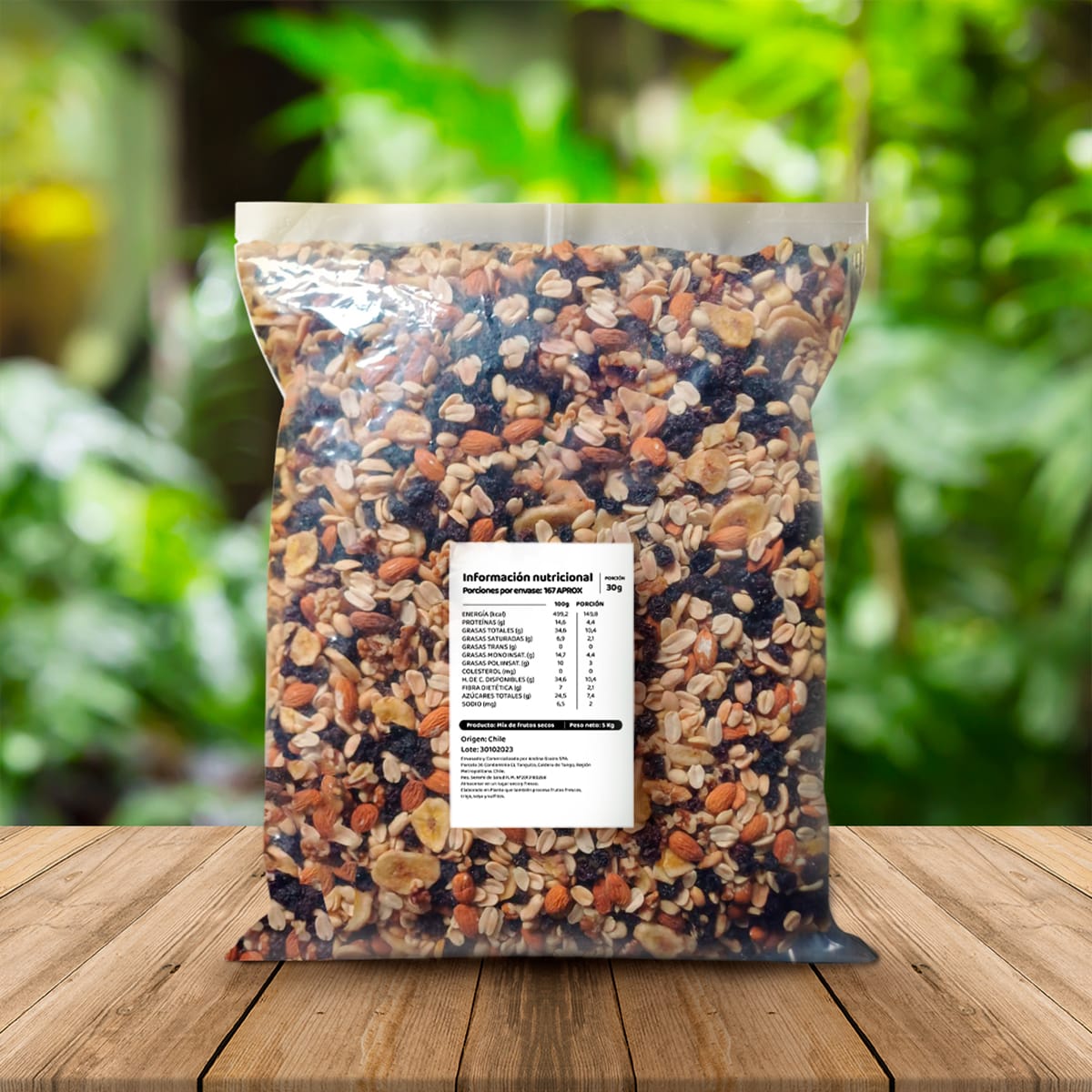 Mix de Frutos Secos Natural 5 Kg6