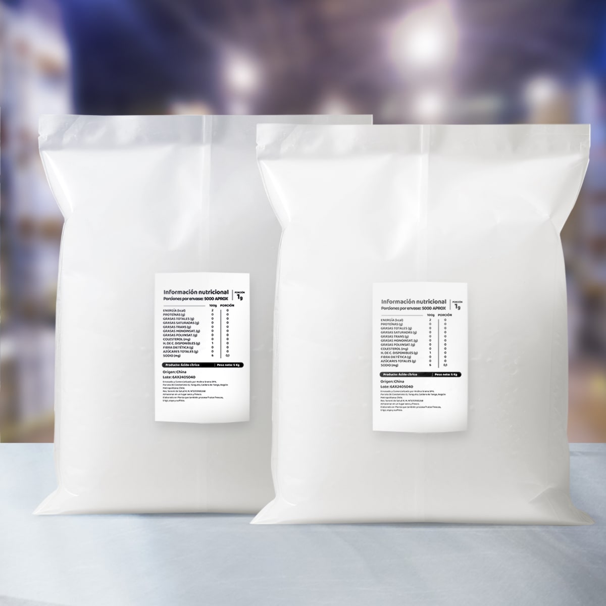 Acido Citrico Anhidro Grado Alimenticio9