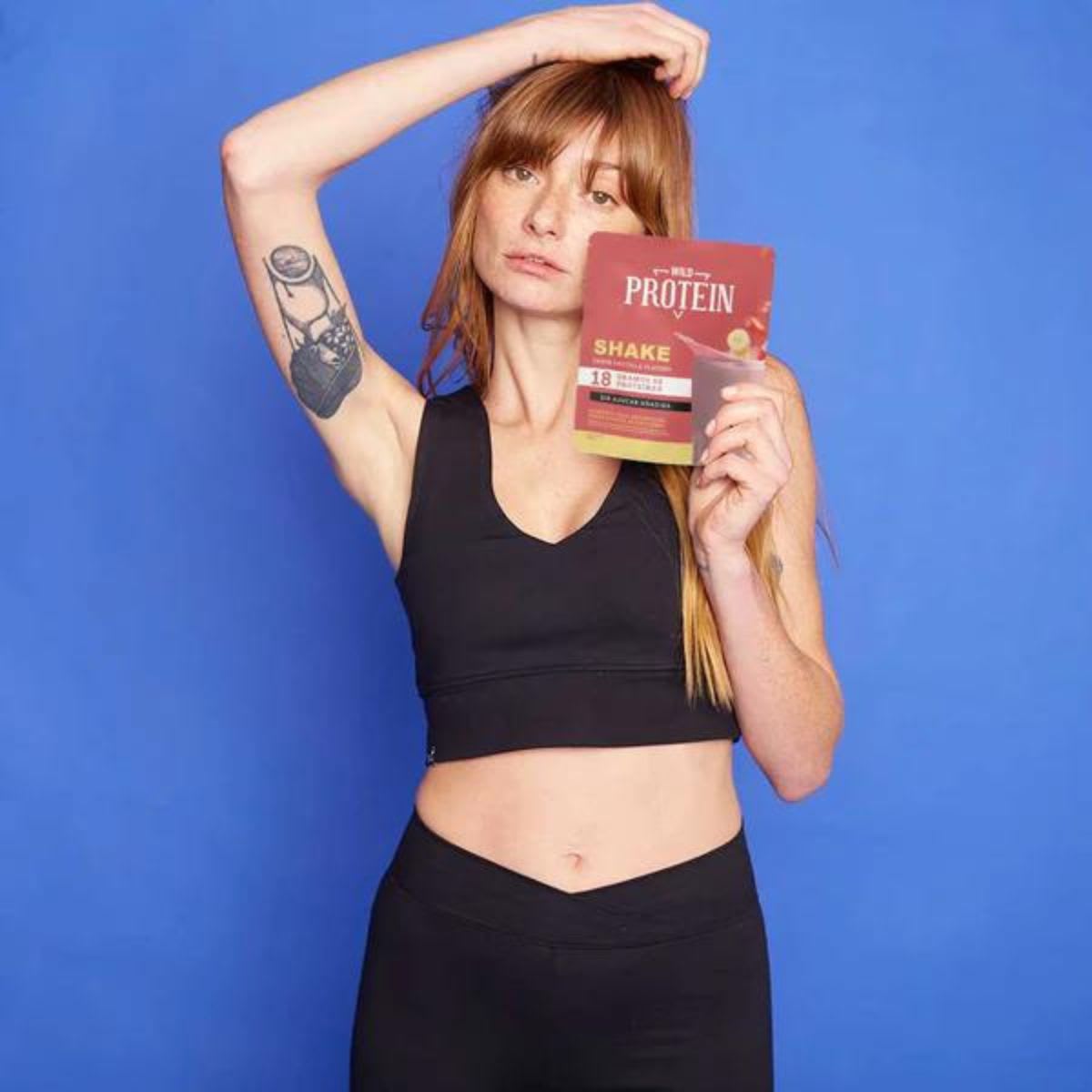 Wild Protein Shake Frutilla Platano5