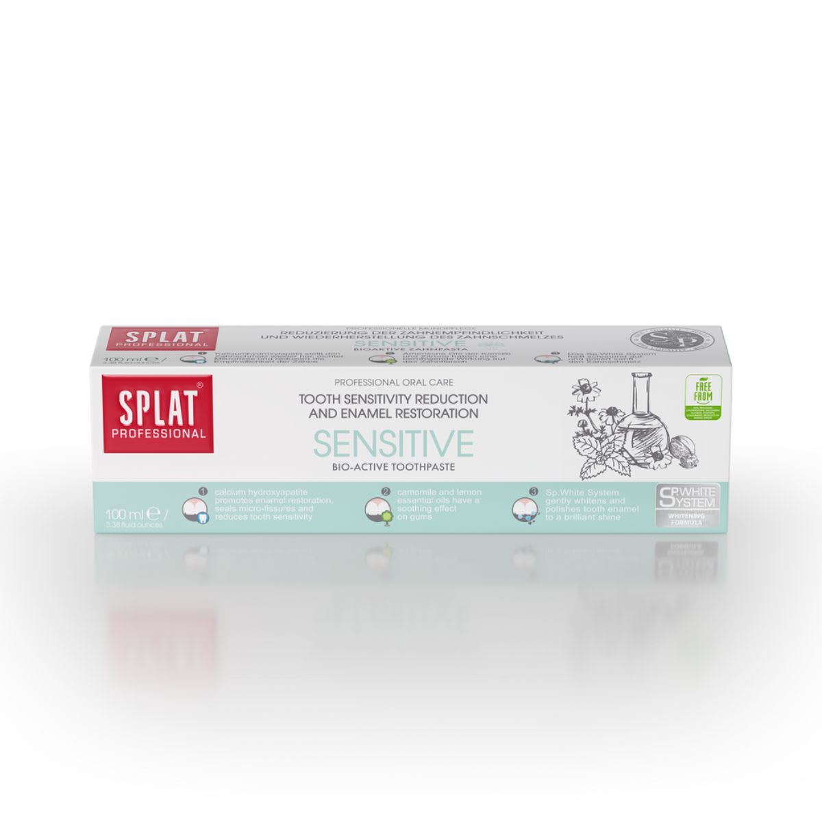 Splat Pasta Dental Blanqueadora Sin Fluor Sensitive2