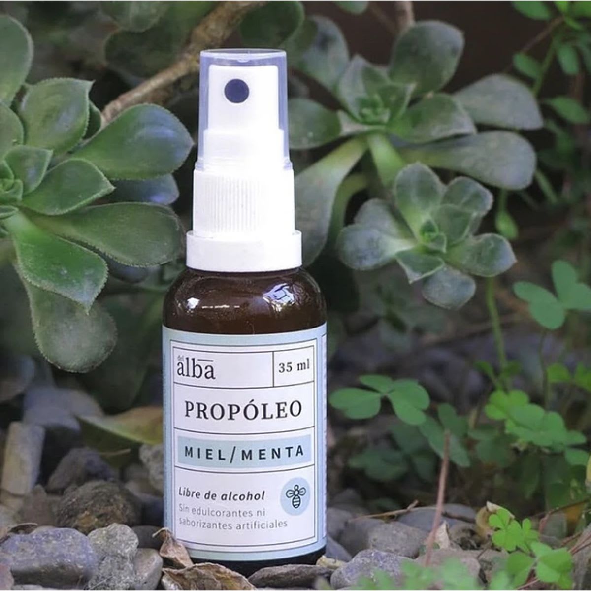 Apicola del Alba Propoleo Spray Miel + Menta2