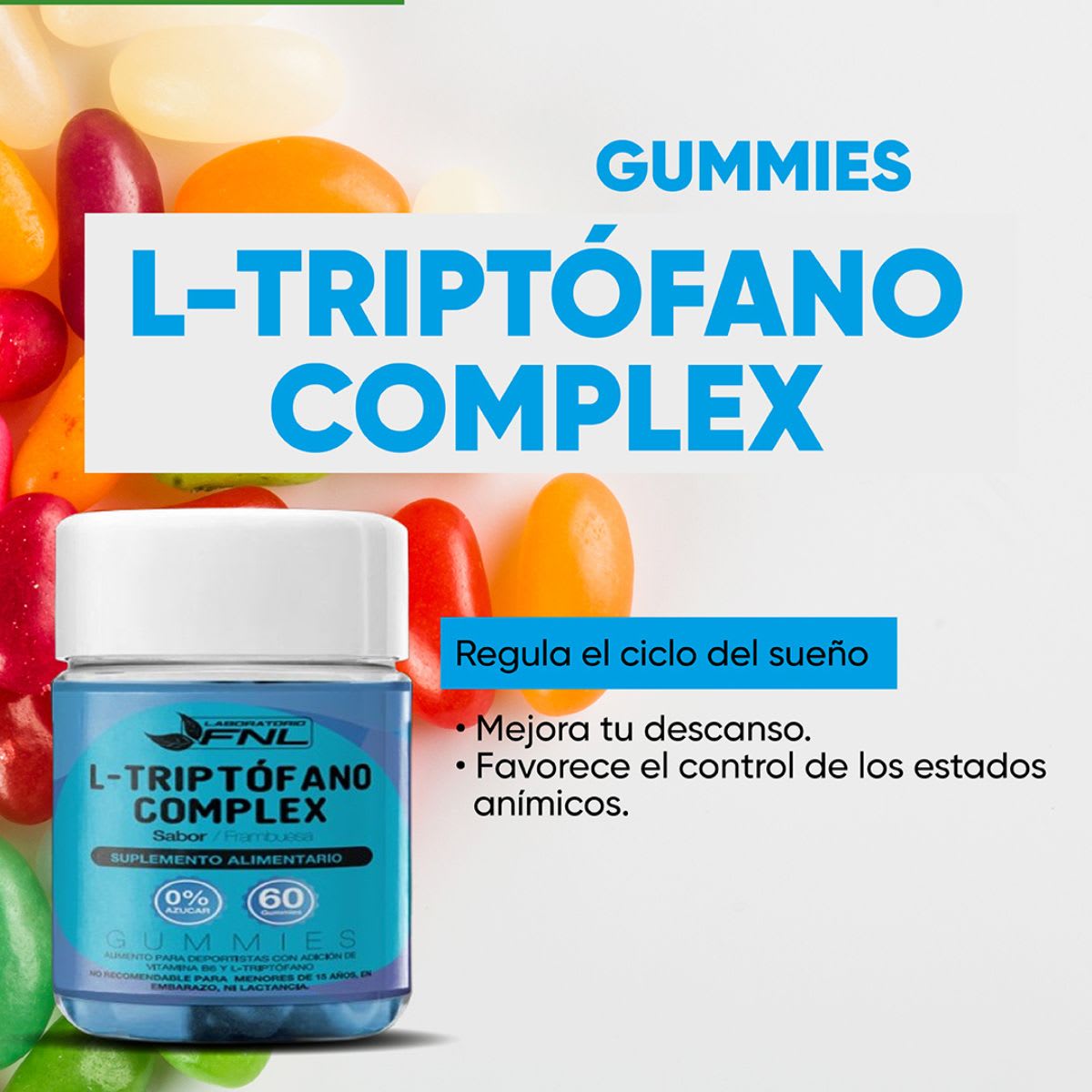 FNL L-Triptofano Complex Gummies2