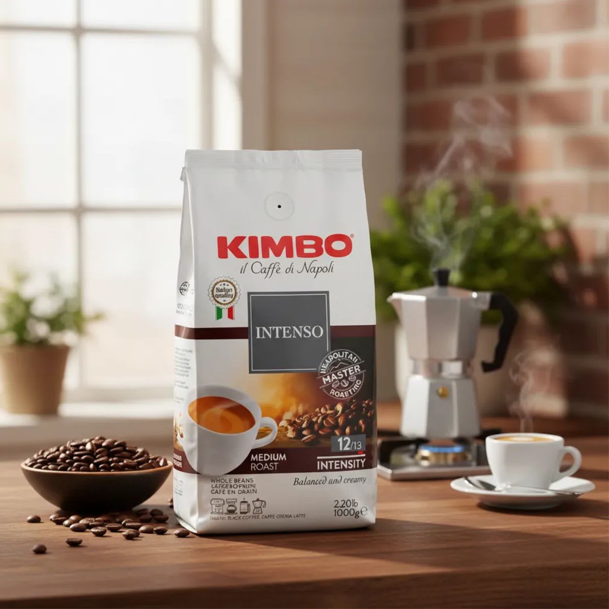 Kimbo Café  Intenso en Grano 1 Kg2