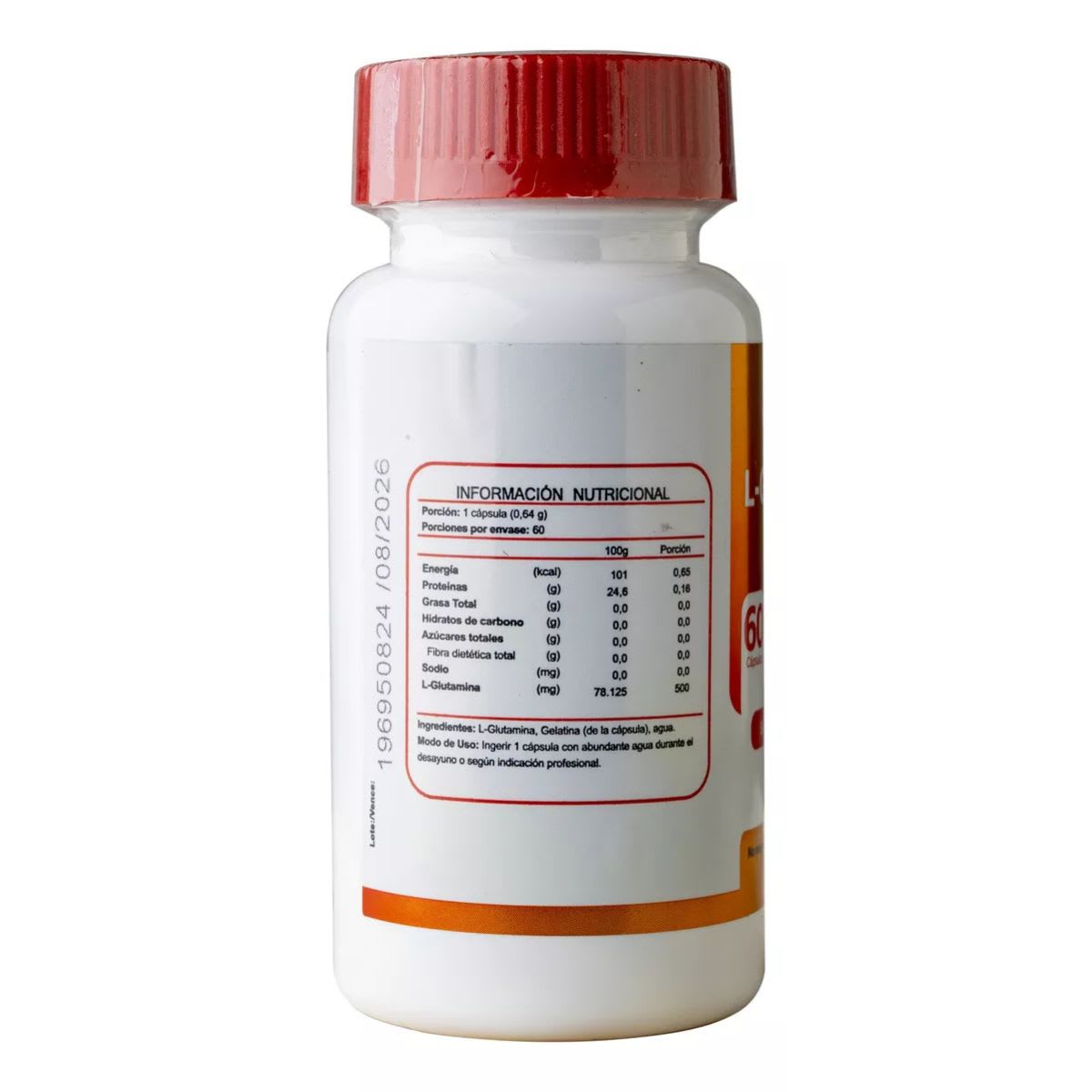 FNL L-Glutamina 500 mg 60 capsulas2
