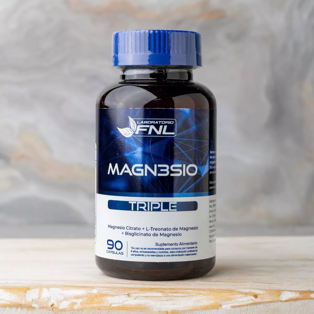 FNL Magnesio Triple 90 capsulas2