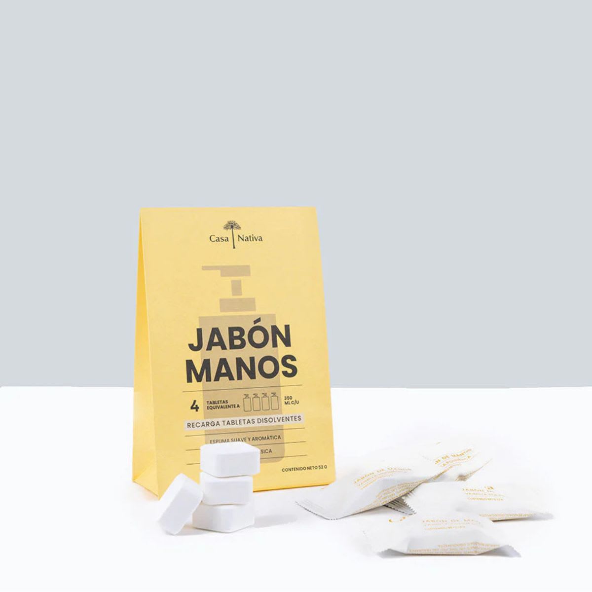Casa Nativa Recarga Jabon de Manos Espuma Vainilla Polinesica2