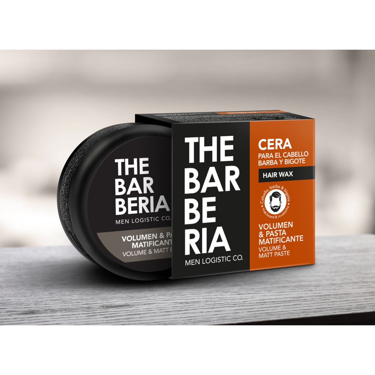 The Barberia Cera Para El Cabello Volumen y Pasta Matificante2