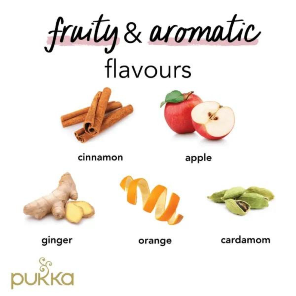 Pukka Wild Apple & Cinnamon 20 Bolsitas X 4 UN1