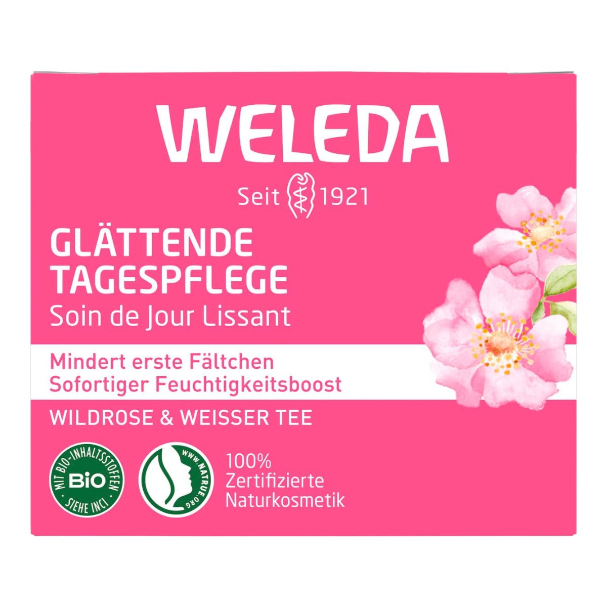 Weleda Rosa Mosqueta Crema de Dia Alisante Facial +302
