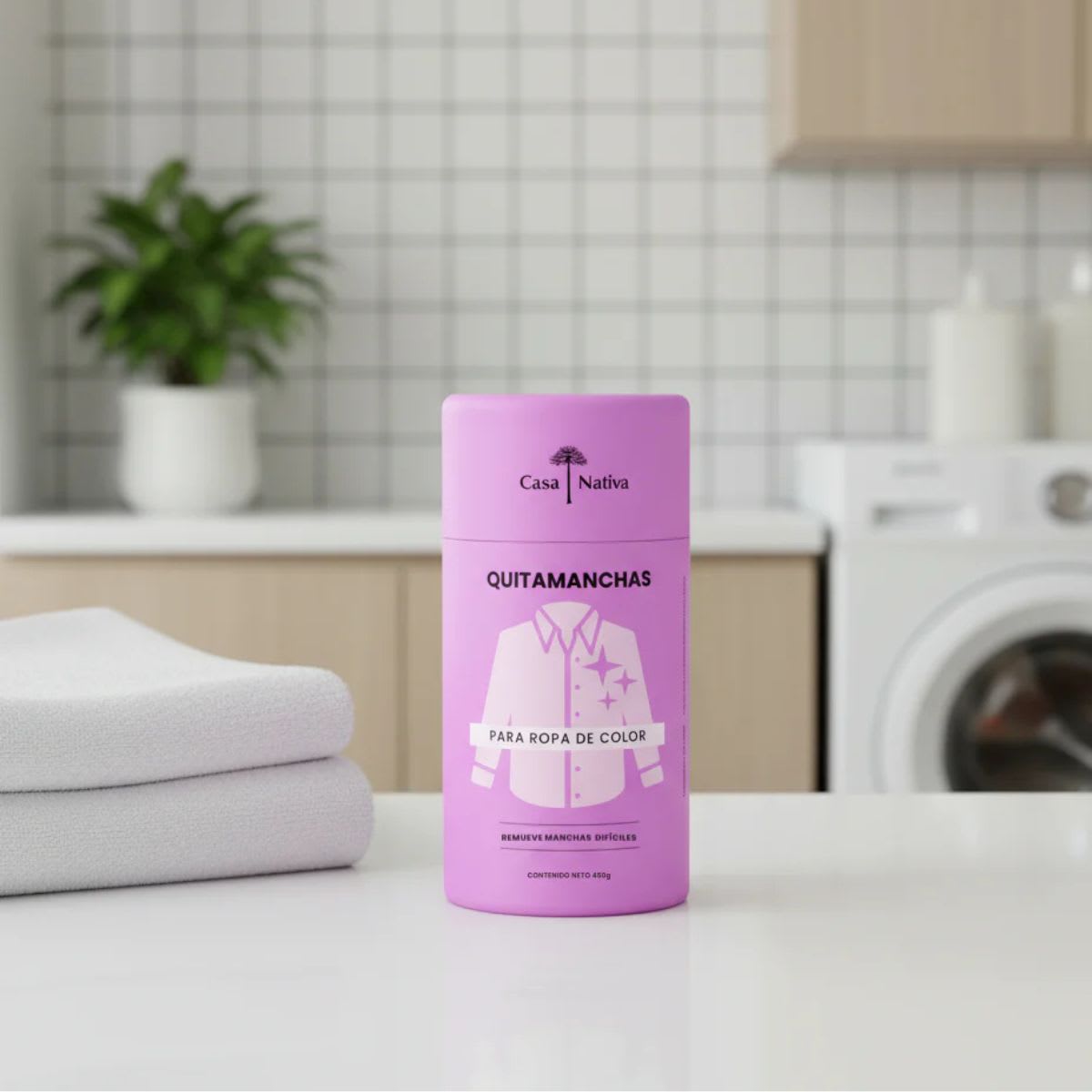 Casa Nativa Quitamanchas en Polvo Hipoalergenico Ropa Color2