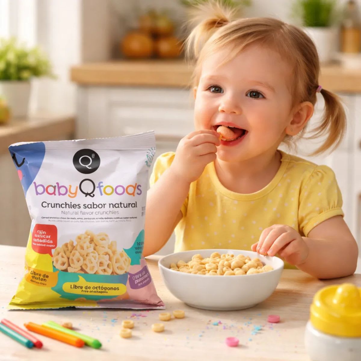 Baby Q Foods Crunchies Sabor Natural 25g2