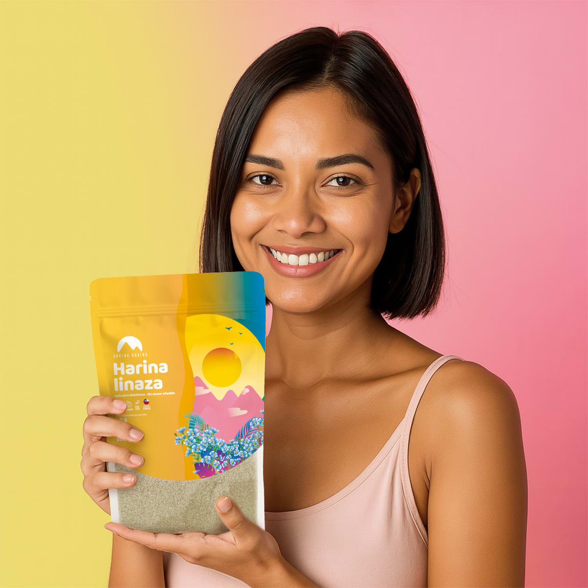 Harina De Linaza 1 Kg Andina Grains6